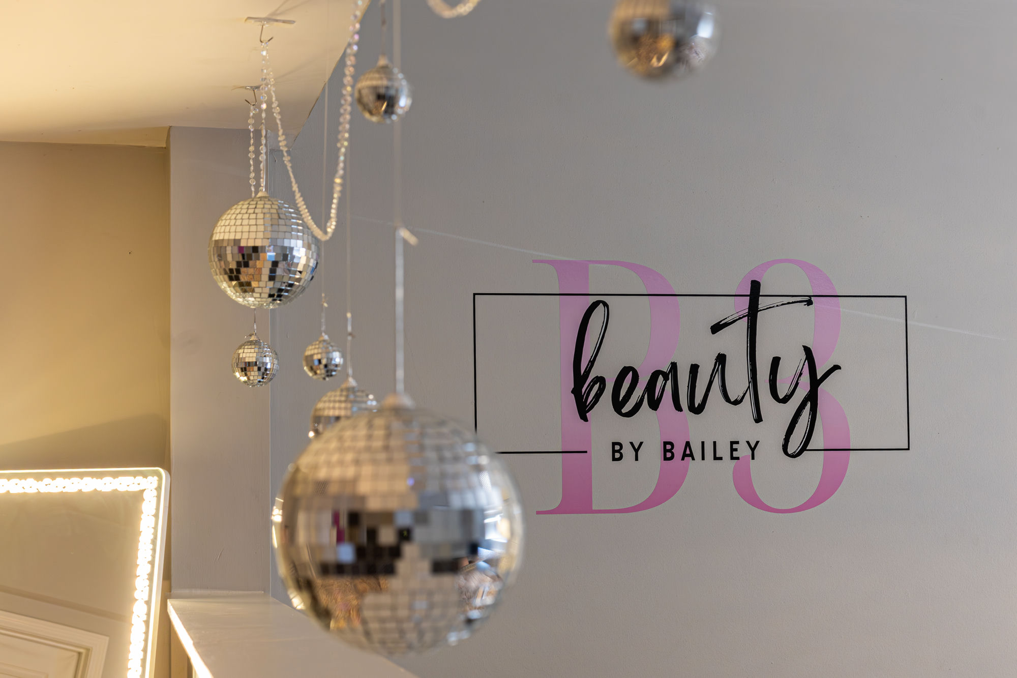 Luxury spa treatment room at B3 Beauty By Bailey